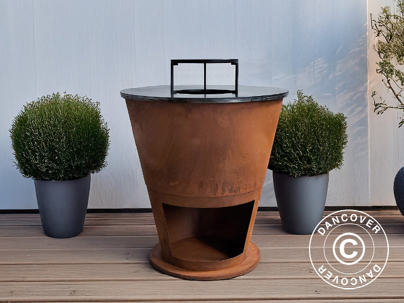 Fire Bowl, Ø74.5x80 cm, Rust