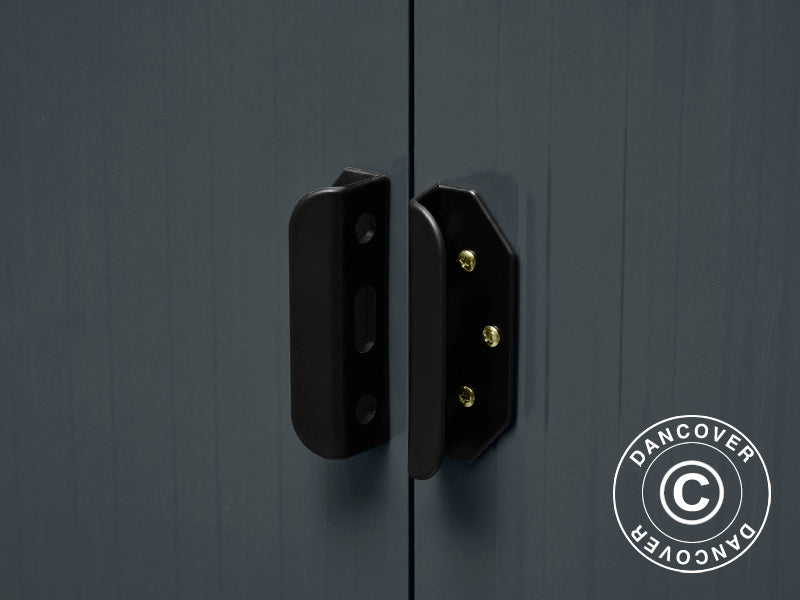 Garden shed w/Skylight, 2.38x1.93x2.03 m, 4.59 m², Anthracite/White