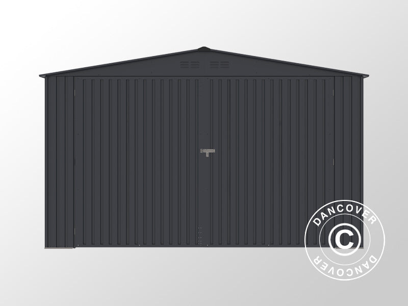 Metal garage 3.8x4.8x2.32 m, 18.24 m², ProShed®, Anthracite