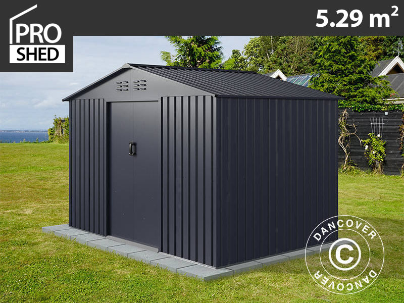 Garden Shed 2.77x1.91x1.92 m, 5.29 m², ProShed®, Anthracite