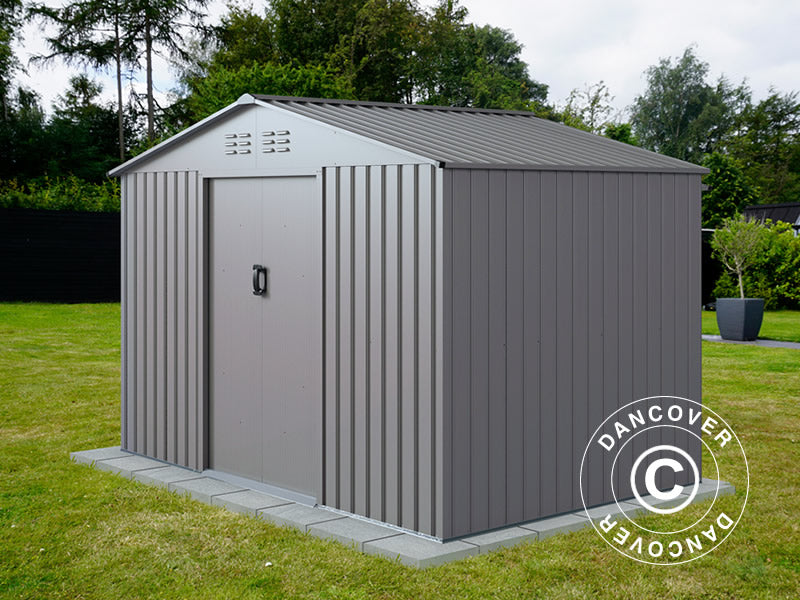 Garden Shed 2.77x1.91x1.92 m, 5.29 m², ProShed®, Aluminium Grey