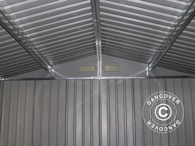 Garden Shed 2.77x3.19x1.92 m, 8.84m², ProShed®, Aluminium Grey