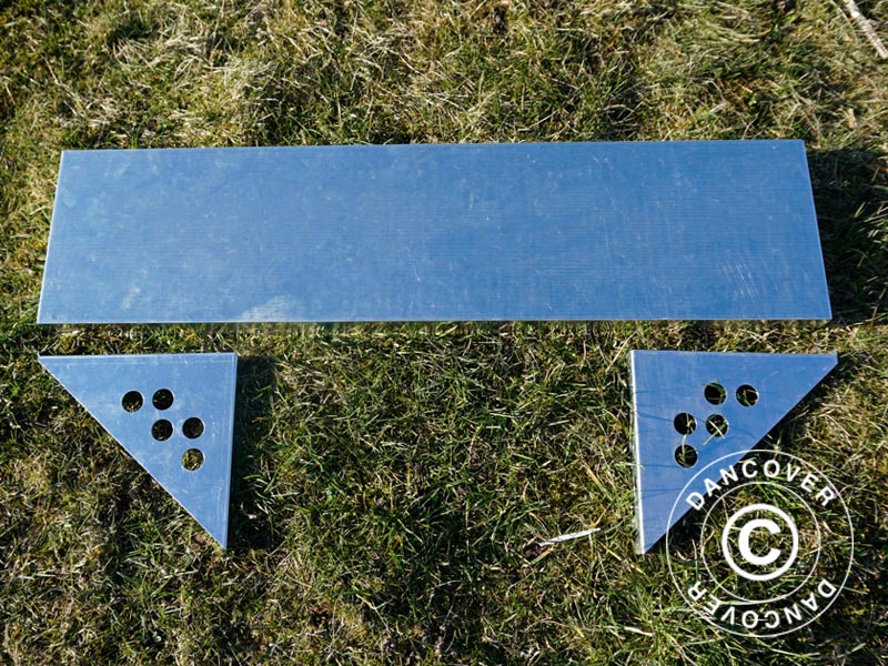 Steel tool rack for garden shed, ProShed®