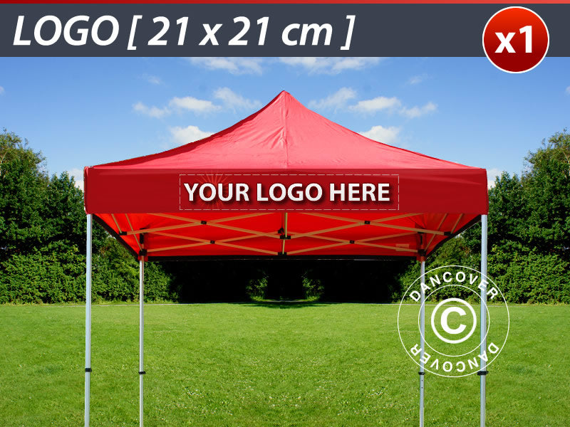 Flextent 1 pc. Valance Print 21x21cm, Center