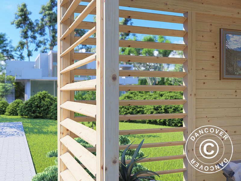 Wooden gazebo, Bertilo Garten Lounge 1, 2.26x2.34x2.32 m