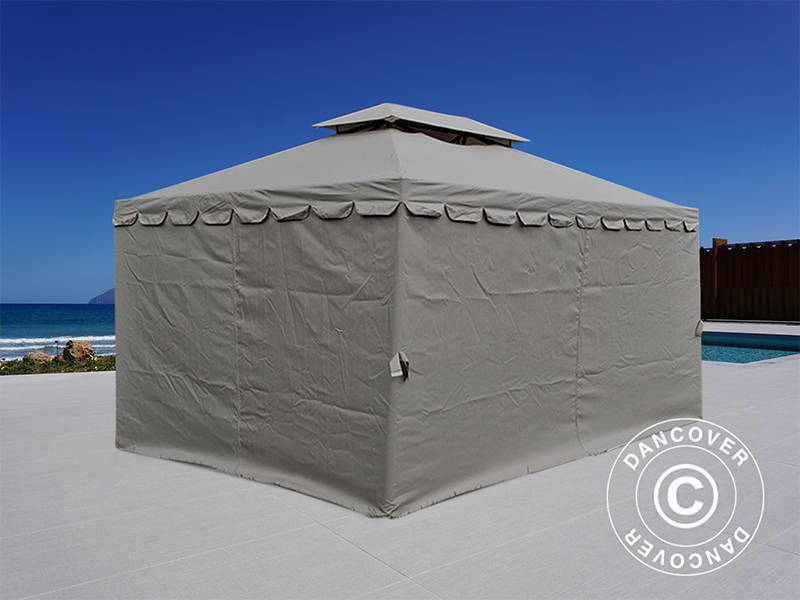 Gazebo Osiris 3x4 m, Grey