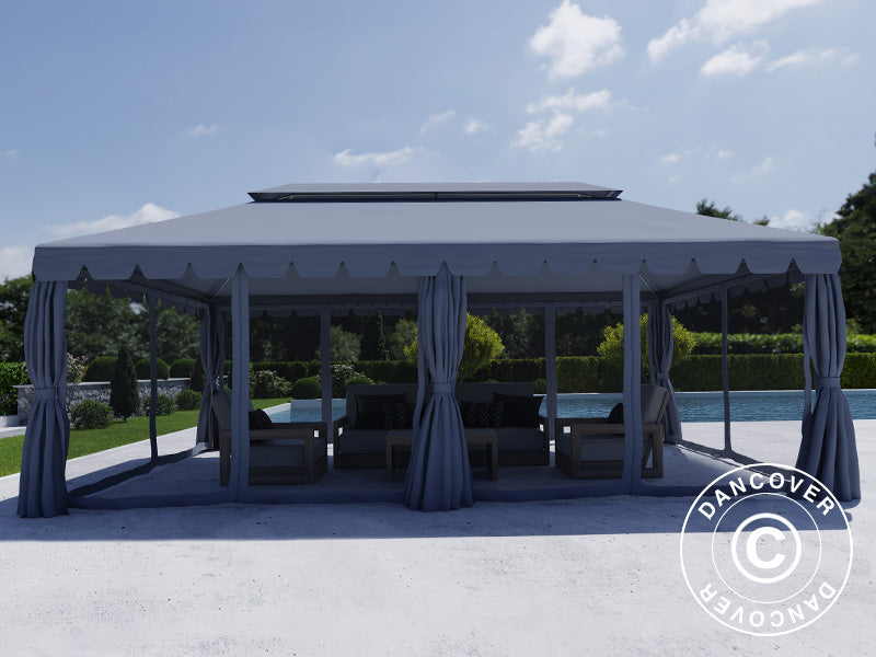 Gazebo Osiris 4x6 m, Grey