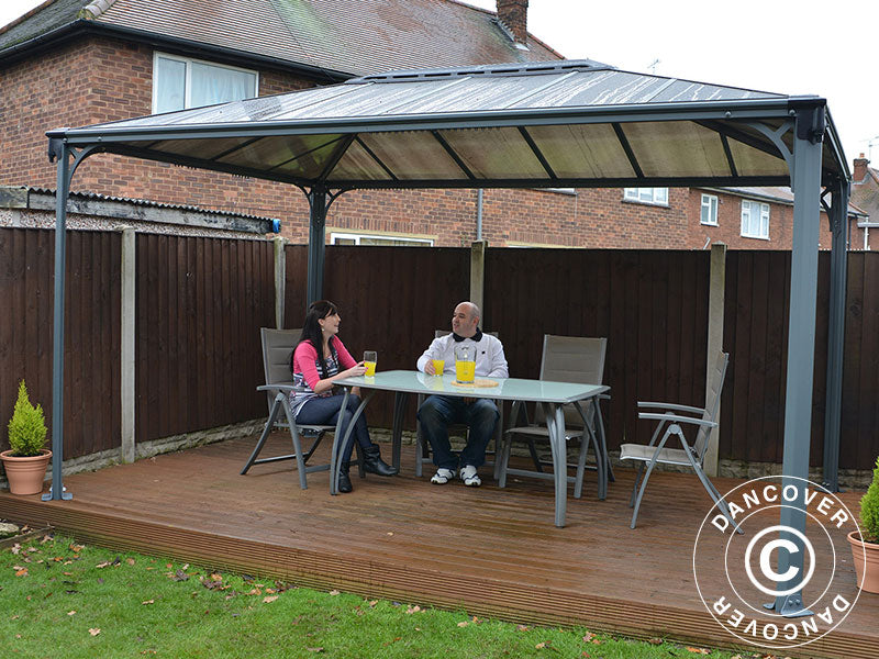 Gazebo Martinique, Palram/Canopia, 2.96x4.3 m, Anthracite