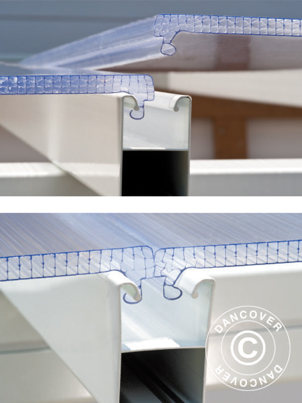 Conservatory SanRemo, Palram/Canopia, 4x4.25 m, White