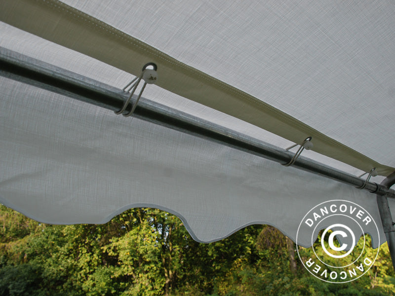 Marquee PLUS 5x6 m PE 700, White