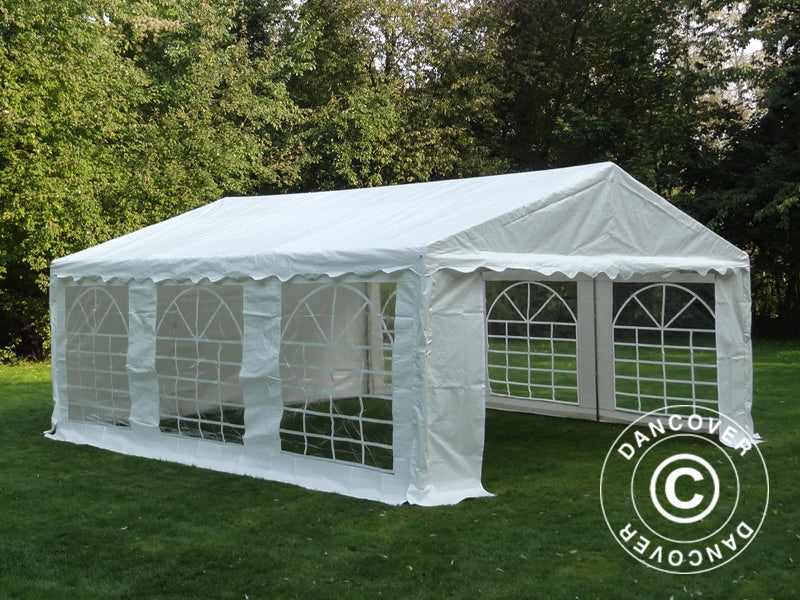Marquee PLUS 5x6 m PE 700, White