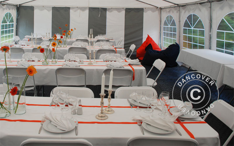 Marquee Original 5x6 m PVC 900, Grey/White