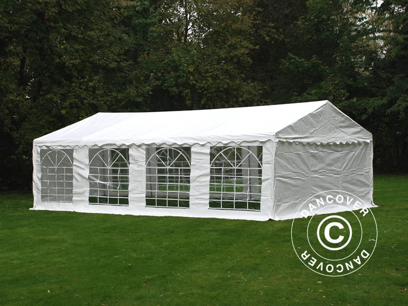 Marquee PLUS 5x8 m PE 700, White