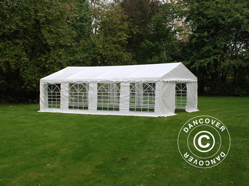 Marquee PLUS 5x8 m PE 700, White