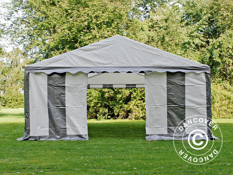 Marquee PLUS 5x8 m PE 700, Grey/White