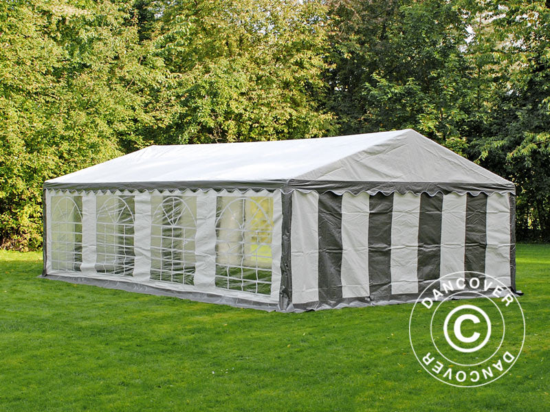 Marquee PLUS 5x8 m PE 700, Grey/White