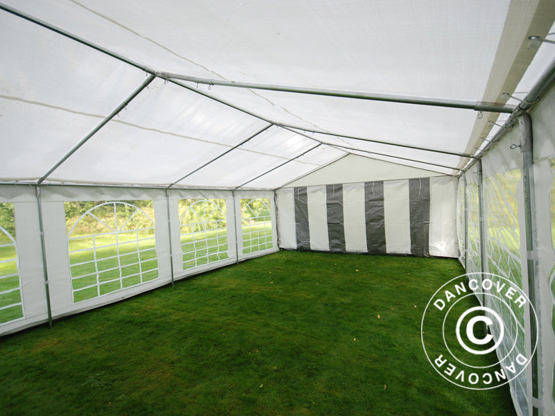 Marquee PLUS 5x8 m PE 700, Grey/White