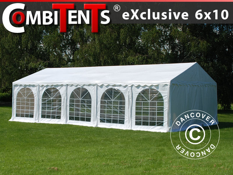 Marquee, Exclusive CombiTents® 900 6x10 m, 3-in-1, White