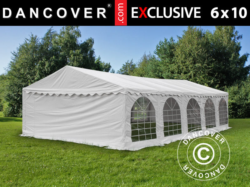 Marquee Exclusive 6x10 m PVC 900, White