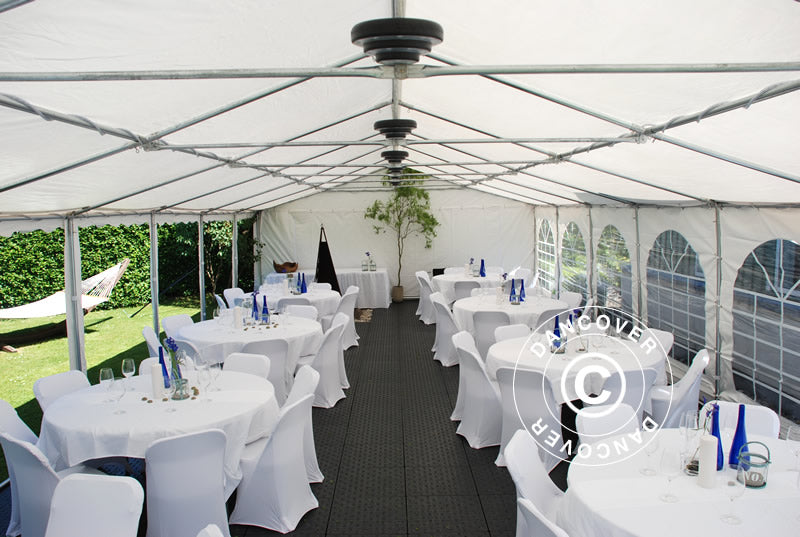 Marquee Exclusive 6x12 m PVC 900, White