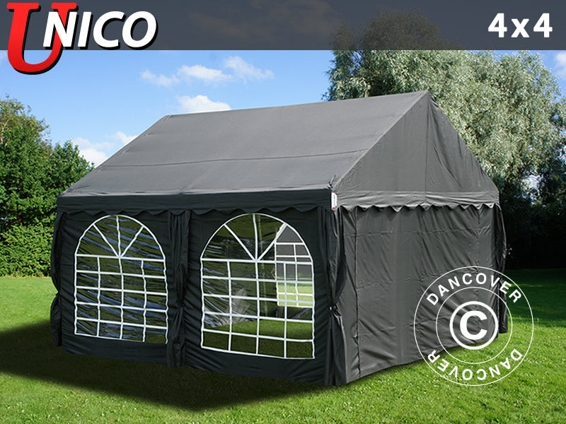 Marquee UNICO 4x4 m, Black