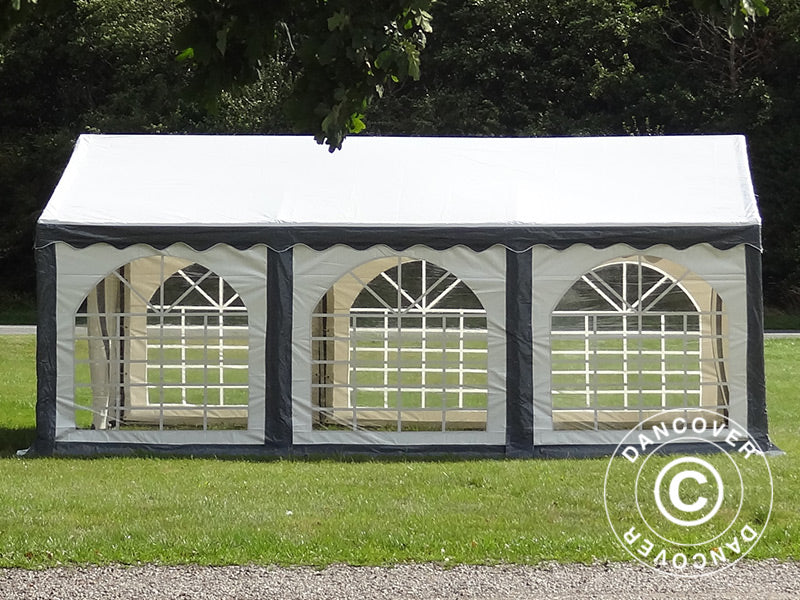 Marquee Original 4x6 m PVC 900, Grey/White