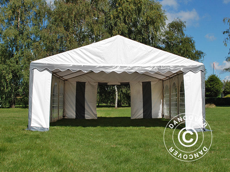 Marquee Original 5x8 m PVC 900, Grey/White