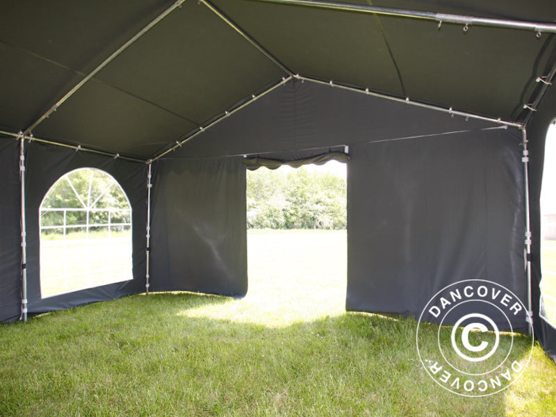 Marquee UNICO 5x10 m, Dark Grey