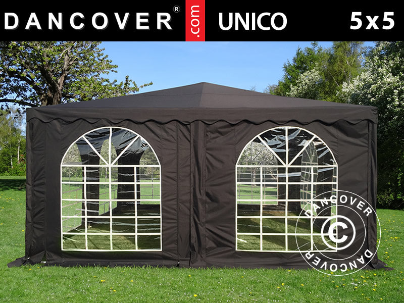 Pagoda Marquee UNICO 5x5 m, Black