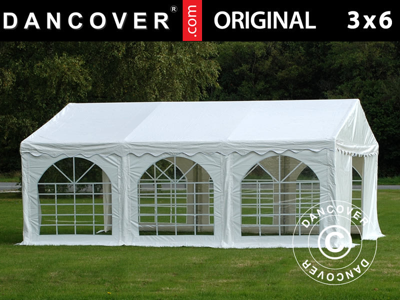 Marquee Original 3x6 m PVC 900, White