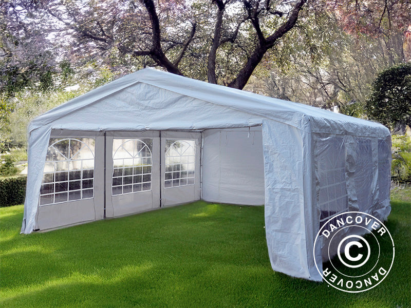 Marquee Basic 5x6 m PE 500, White