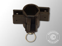 Fitting for middle leg, Black