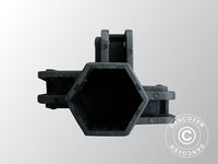 Top fitting for middle leg