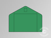 End wall/door for storage shelter PRO 5x8 m and 5x10 m PVC, Green