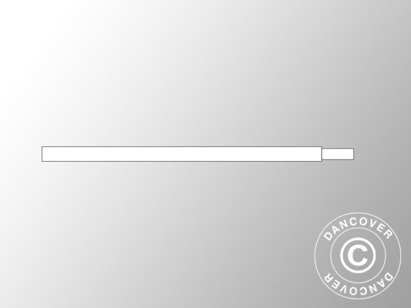 Roof pipe, Ø38x1665 mm