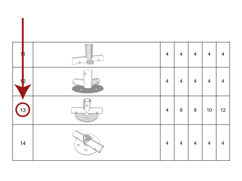 3-ways ground bar connector, Ø42 mm, 250x80 mm