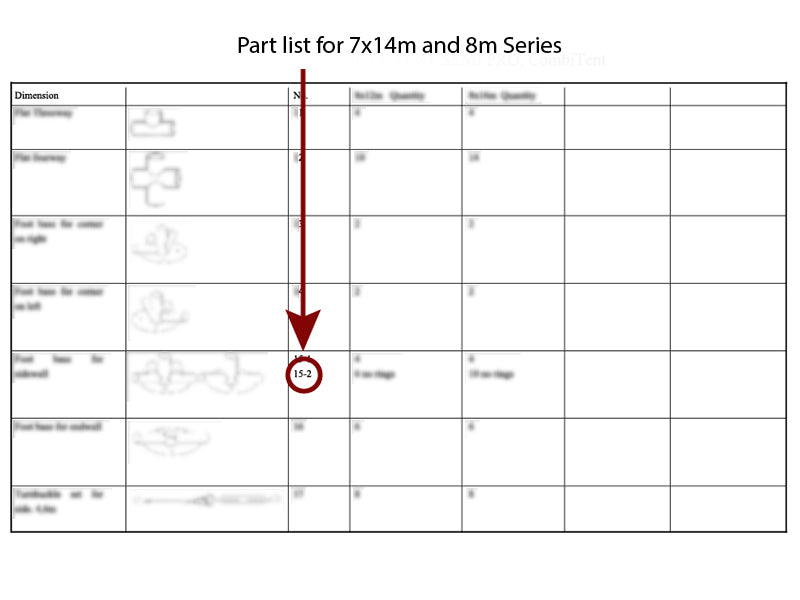 3-ways ground bar connector, Ø42+Ø54 mm