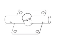 2-ways connector w/ foot