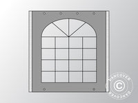 Sidewall w/window for Marquee UNICO, PVC/Polyester, 3 m, Dark Grey
