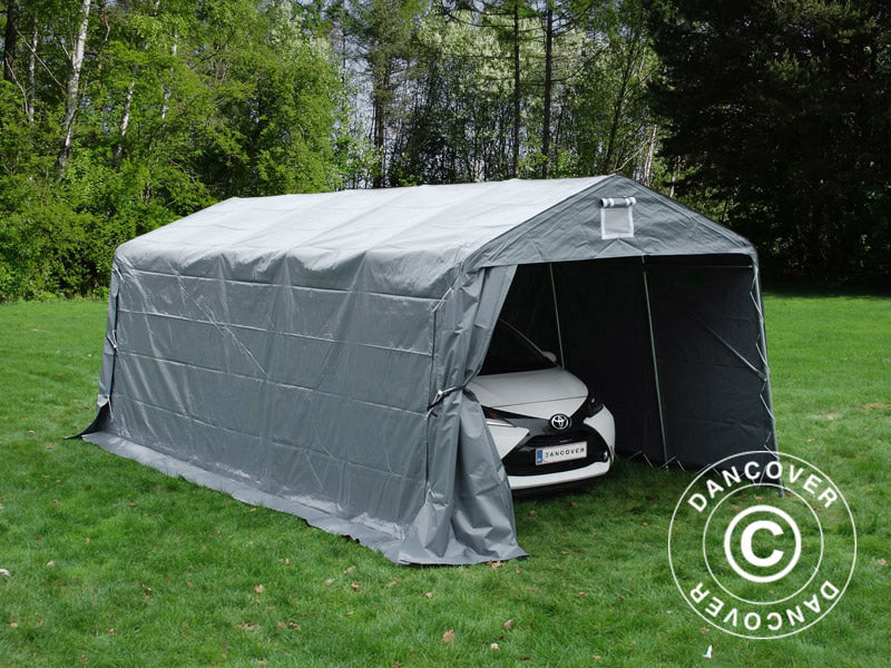 Portable Garage PRO 3.3x6x2.4 m PVC, Grey