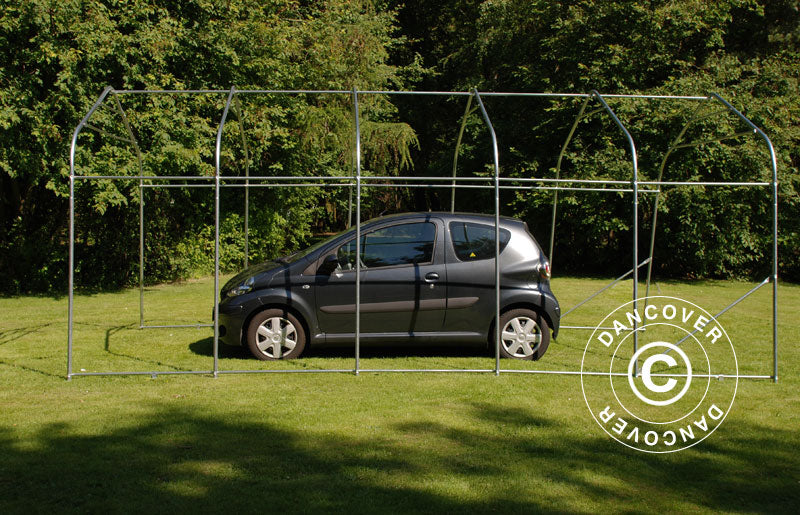 Portable Garage PRO 3.3x6x2.4 m PVC, Grey