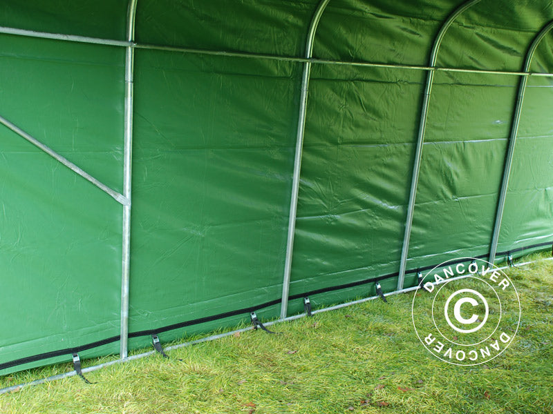 Portable Garage PRO 3.6x8.4x2.68 m PVC, Green