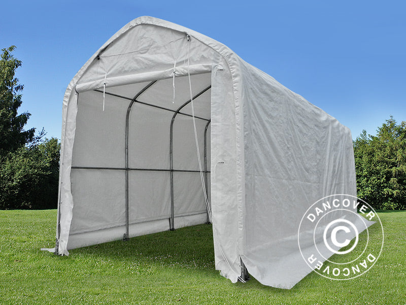 Storage shelter multiGarage 4x12x4.5x5.5 m, White