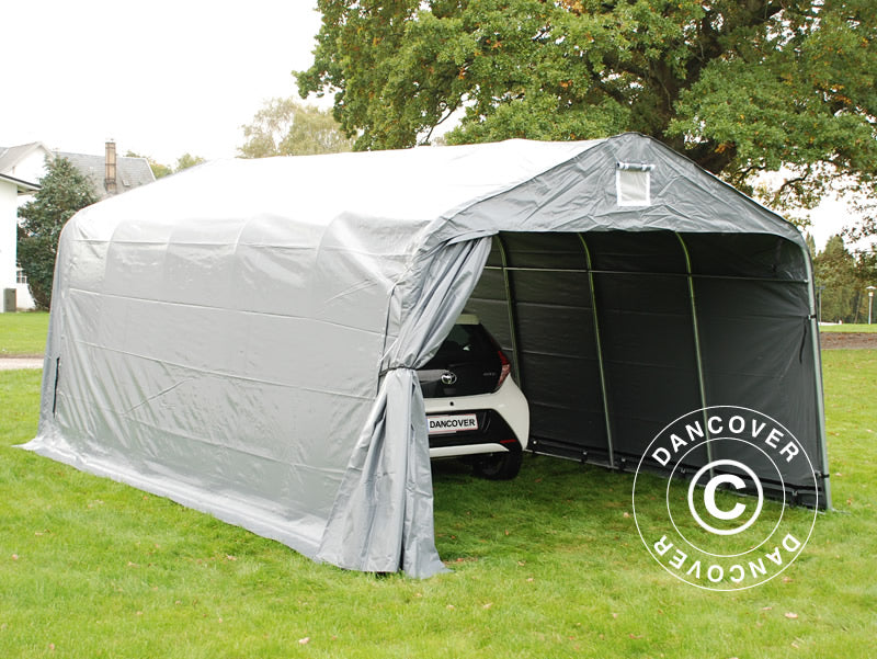 Portable Garage PRO 3.6x6x2.68 m PVC, Grey