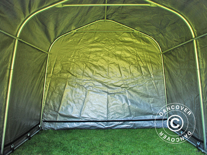 Storage tent PRO 2.4x2.4x2 m PE, Grey