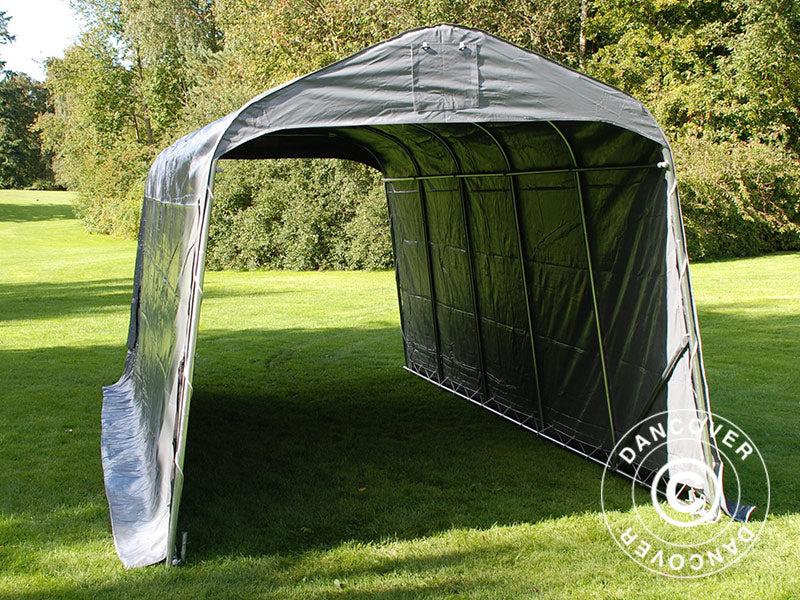 Storage tent PRO 2.4x6x2.34 m PVC, Grey