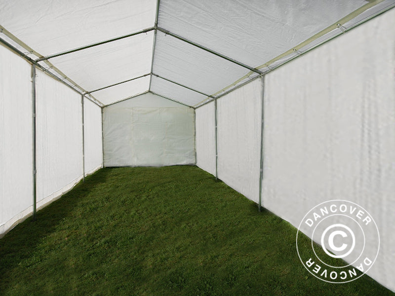 Storage Tent Basic 2-in-1, 4x6 m PE 700, White