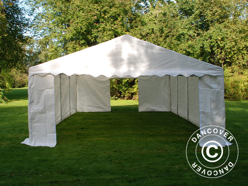Storage Tent Basic 2-in-1, 4x8 m PE 700, White