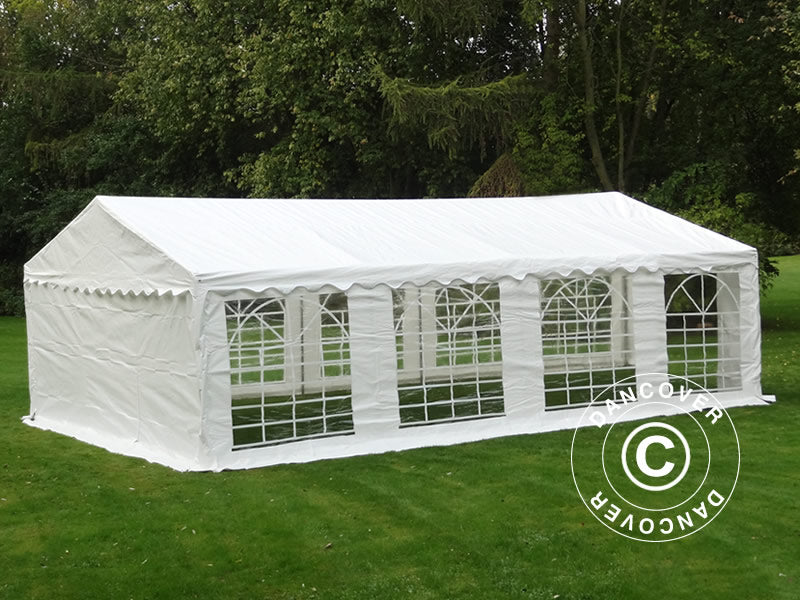 Storage Tent Basic 2-in-1, 4x8 m PE 700, White