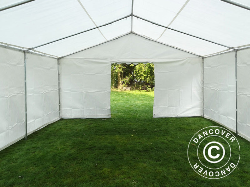 Storage Tent Basic 2-in-1, 5x6 m PE 700, White